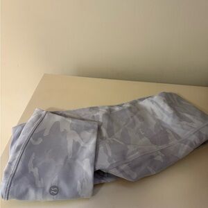 Lululemon Light Gray Camo Leggings